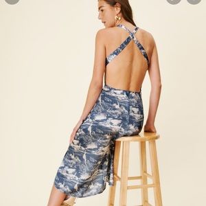 Reformation Sapphire Ama Dress